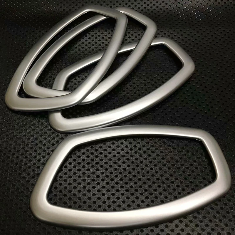 ABS Plastic built Door Inner Door Handle Bowl Frame Trim Stickers For Renault fluence Samsug Sm3 2011-2015 accessories