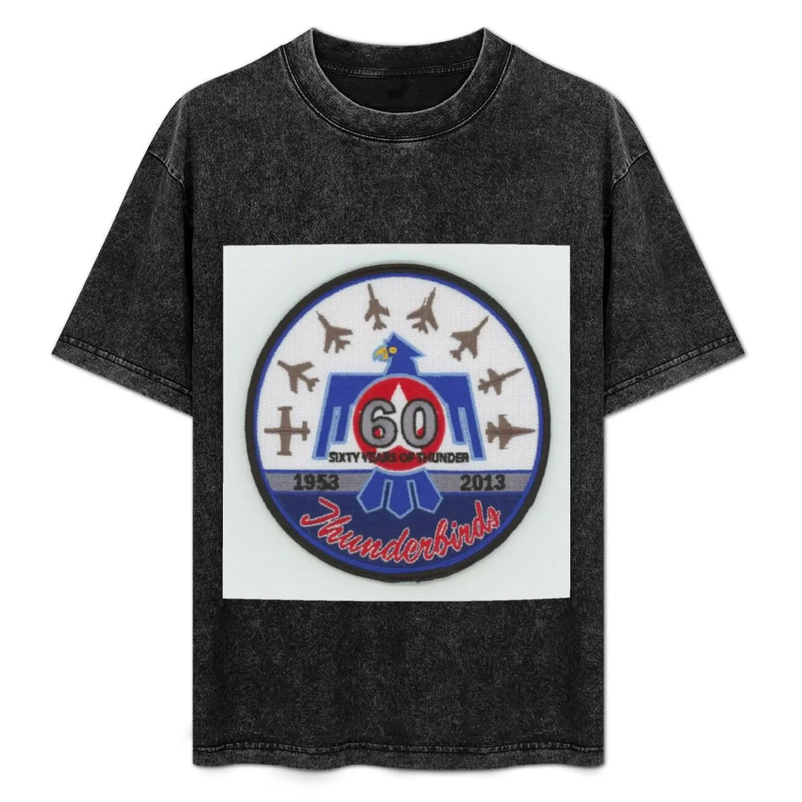 

USAF Thumbnail Thunderbirds 1953 - 3013 60 Years Of Thunder T-Shirt oversized t shirt custom shirt korean fashion men clothing