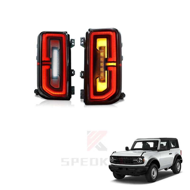 

Spedking Hot selling 4x4 auto accessories General purpose model led lamp taillight tail light tail lamp for Bronco