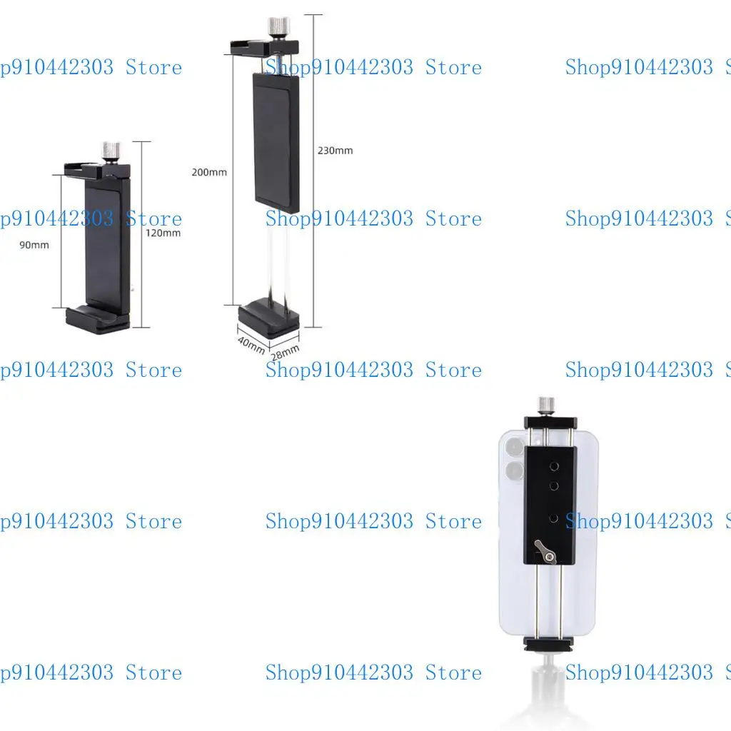 

L4MD Aluminum Phone Tripods Mount with Cold Shoe and Arcas Swisses Quick Release Plate