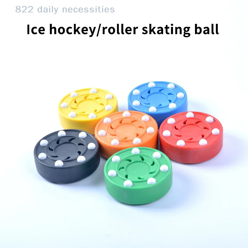 Juego de Discos de Hockey sobre Hielo y Pelotas de Hockey sobre Patines Profesionales - Equipo Esencial de Entrenamiento para Deportes de Invierno para Entusiastas del Hockey