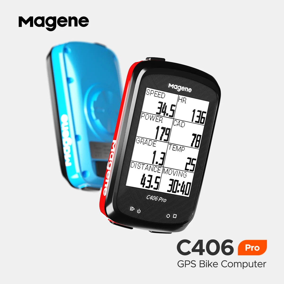 Magene C406 Pro Bike GPS Computer MTB Road Cycle Smart Wireless Waterproof Speedometer Bicycle Odometer