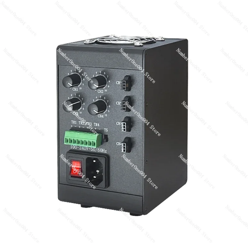 Suitable for LED Constant Current Four-channel Output Stroboscopic-free Standard Analog 4-channel Visual Light Source Brightness