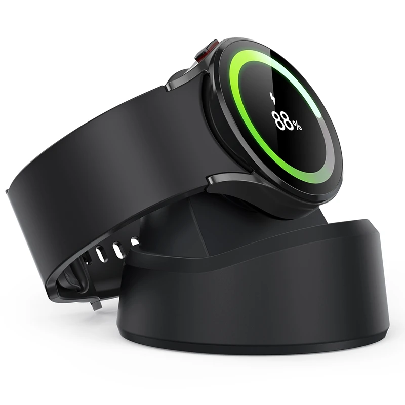 Oplaadstandaard Voor Samsung Galaxy Watch 6/5/4/3 Opbergstoel Smartwatch Qi Draadloos Oplaadstation Gemakkelijk Te Gebruiken