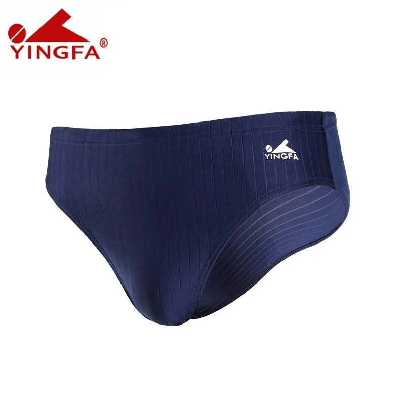 Yingfa-braguitas de natación para hombre, pantalones cortos de playa competitivos profesionales, traje de baño competitivo antiterloro de secado rápido para carreras