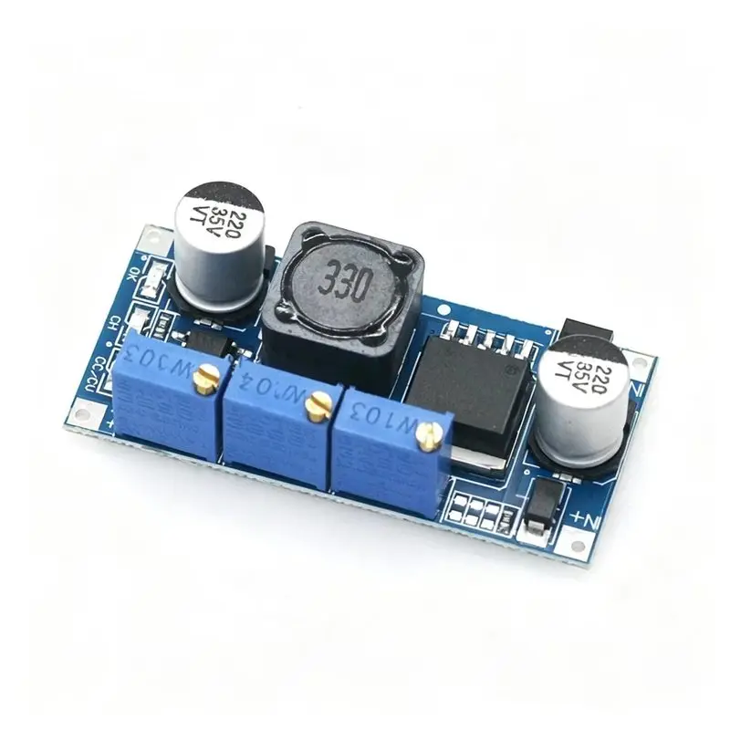 1/5 PCS LM2596S DC-DC Constant Current Module LM2596 DC-DC 7V-35V Step-down Adjustable CC/CV Power Supply Module