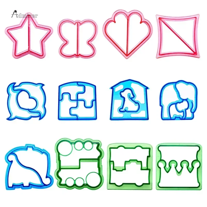 Sandwich Cutters  Mould Food Toast Bread Mold  Cute Baking Children Set Lunch Cutter Interesting Kitchen Accessories 2024 New