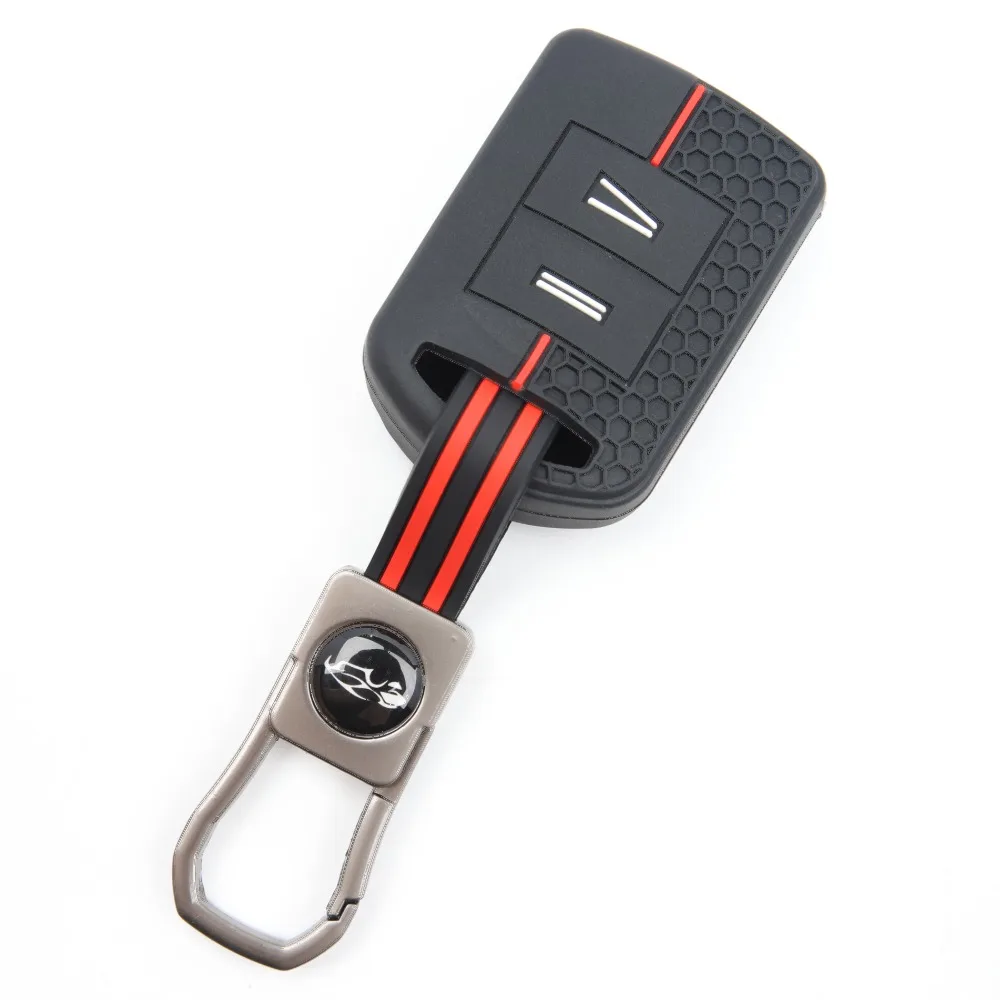 Silicone Key Cover For Opel Agila Corsa C Combo Meriva Tigra For Vauxhall Agila Corsa C Combo Meriva Tigra with clasp holder