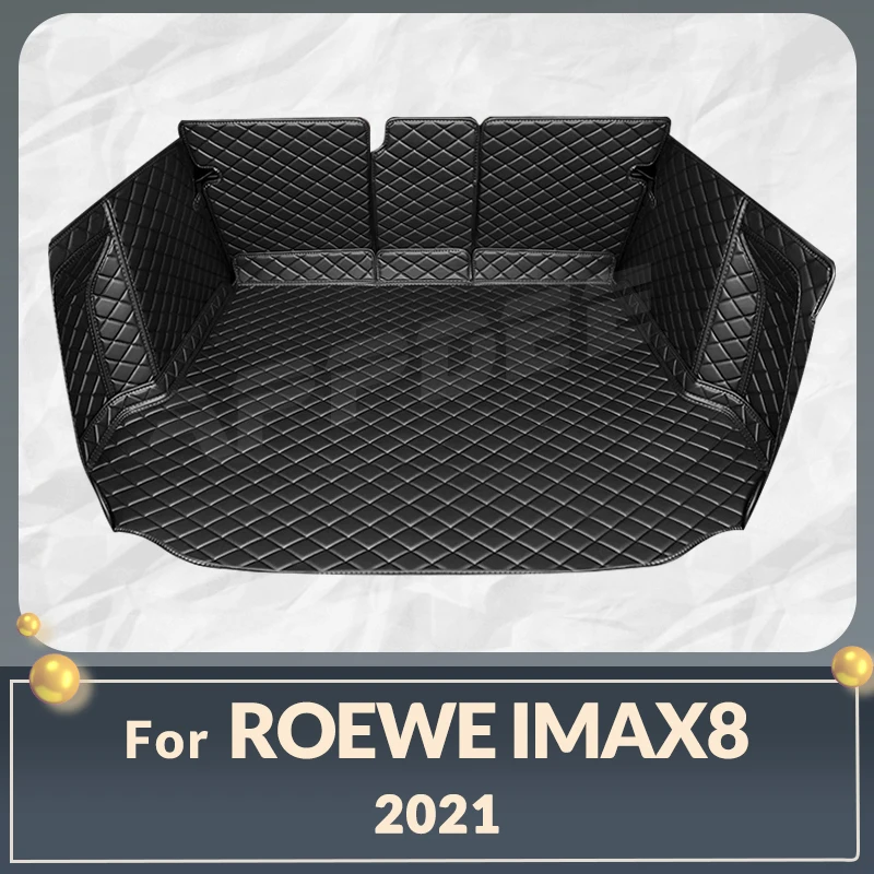 

Auto Full Coverage Trunk Mat For Roewe iMAX8 2021 Car Boot Cover Pad Cargo Liner Interior Protector Accessories