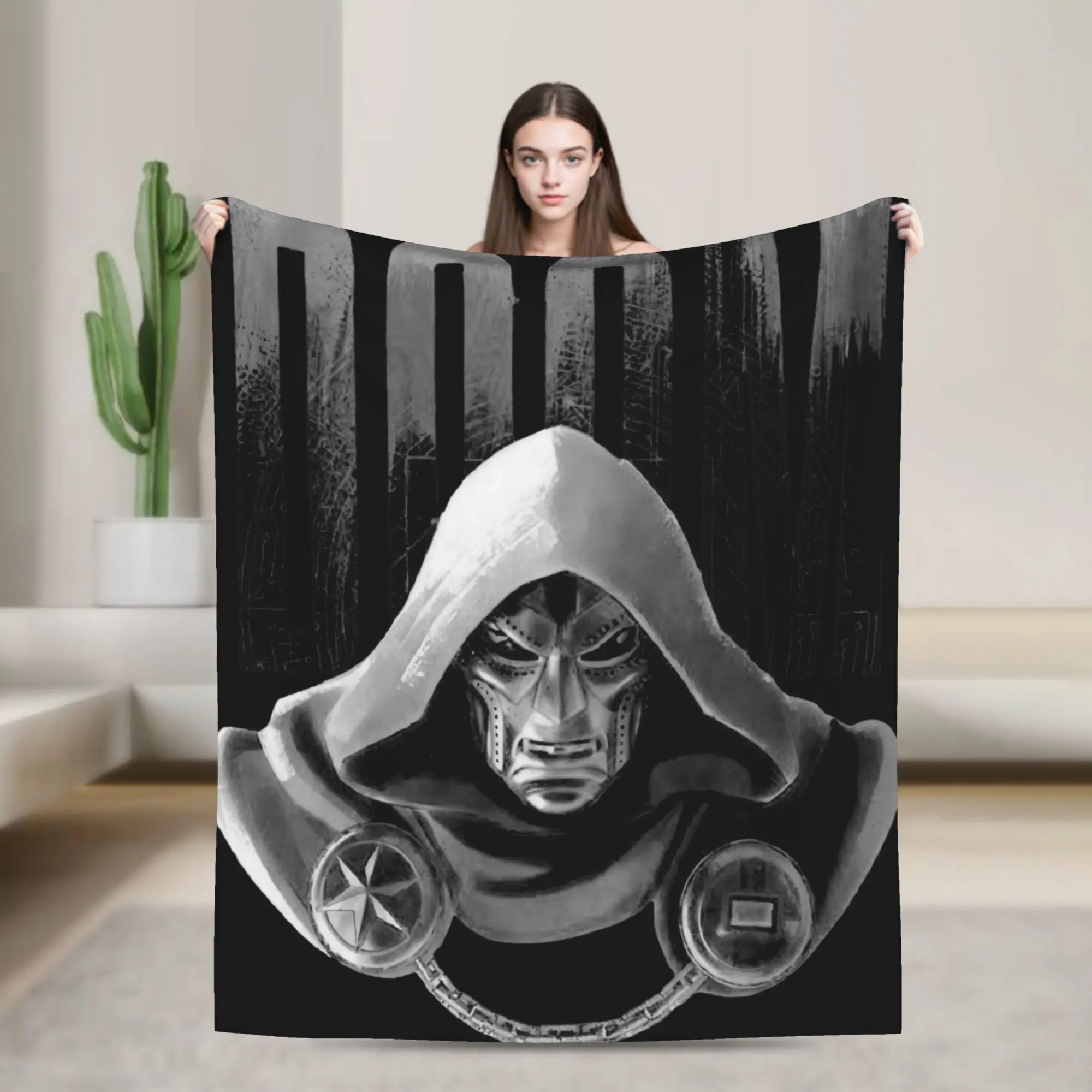 dr.Dooms  Blankets Ultra-Soft Fleece Comfort Gift  Throw Blanket Plush Thin Quilt