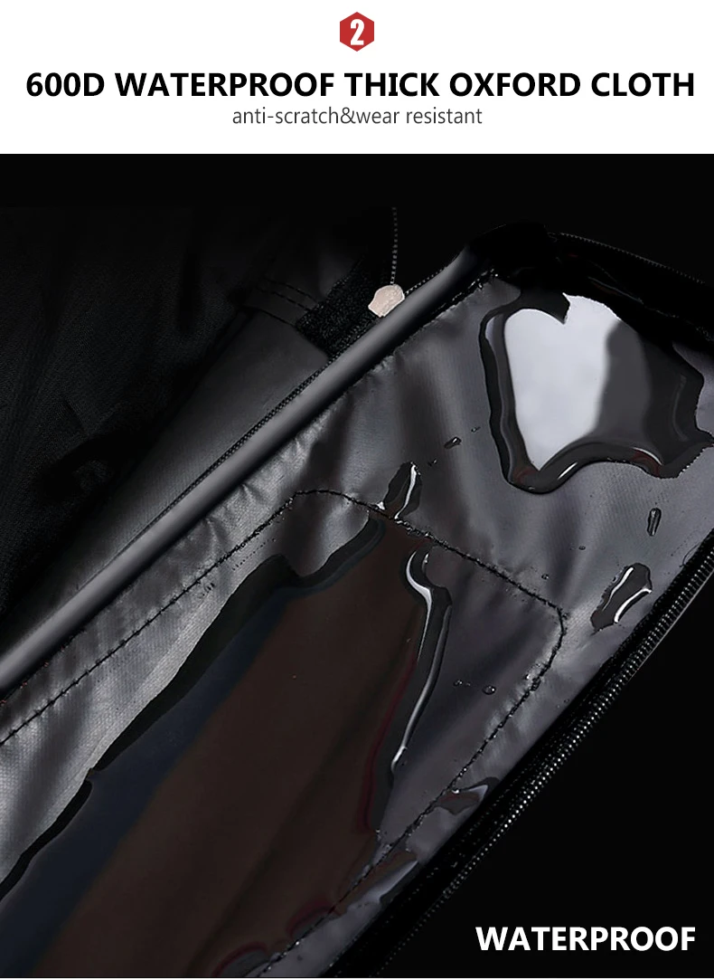 Ausklappbare Angeltasche 80-130cm Nicht Faltbare Oxford Angelrutentasche für Rute, Rolle, Köderbox Reise-Angelzubehör Aufbewahrungskoffer – Detail 7
