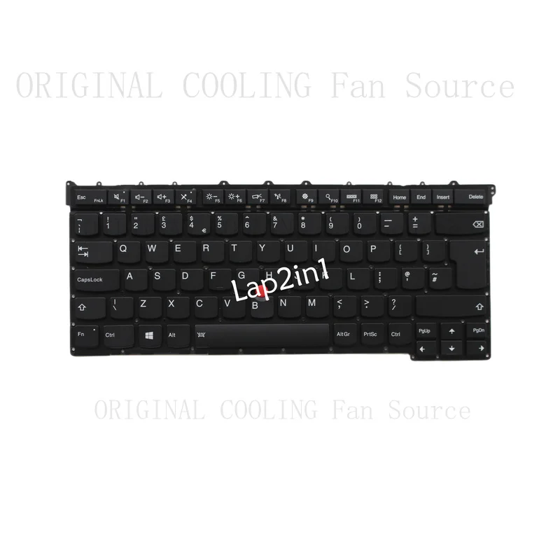 R+  NEW FOR LENOVO THINKPAD X1 Carbon 3rd Gen 2015 UK BACKLIT KEYBOARD MQ6-85GB NO FRAME