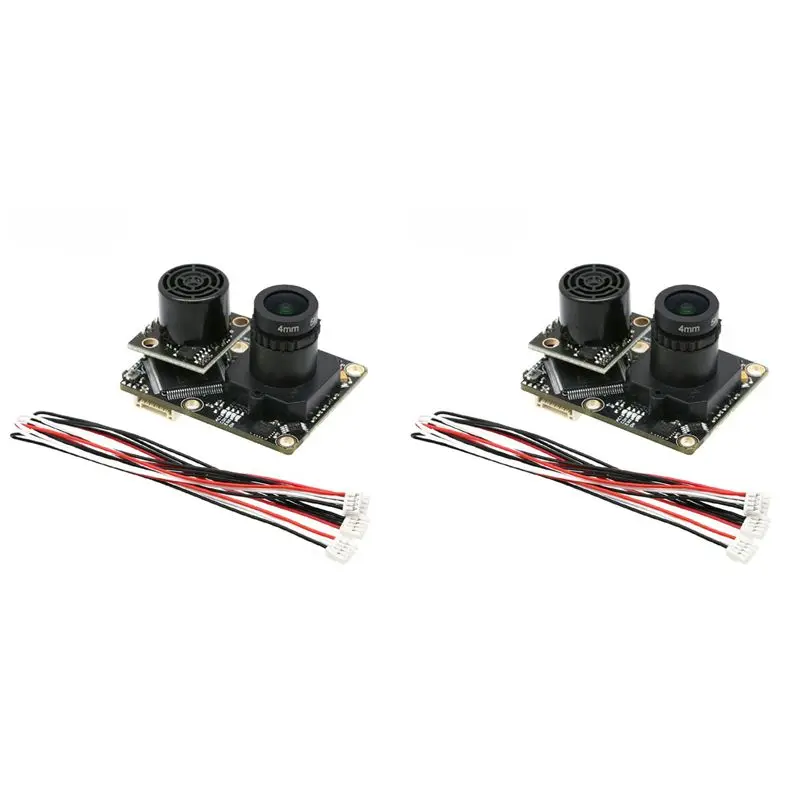 2X PX4FLOW Optical Flow Sensor Smart Camera For PX4 PIXHAWK MB1043 Flight Control System FPV Racing Drone Parts