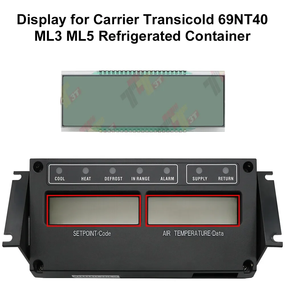 

1 шт. Замена экрана для Carrier Transicold 69NT40 ML3 ML5 ТОЛЬКО ЖК-дисплей с охлаждаемым контейнером