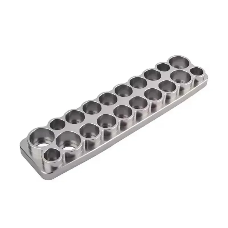 20 holes Aluminum Alloy Tool Tray / Socket Suit Hexagon Holder For Remote Control Toys RC Cars Boat Airplane