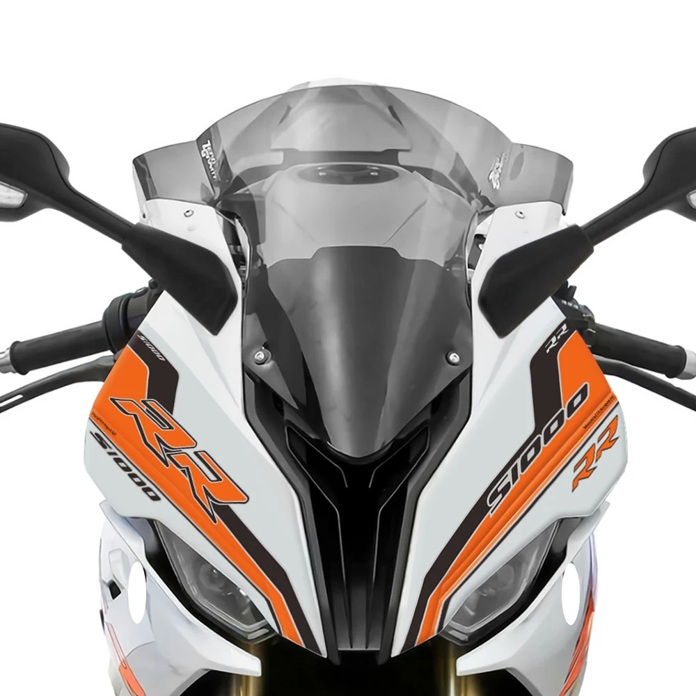 For BMW S1000RR S 1000 RR 2019 2020 2021 2022 2023 Motorcycle Front Fairing Protection Kit Gel Paint Protector Decal Sticker 4