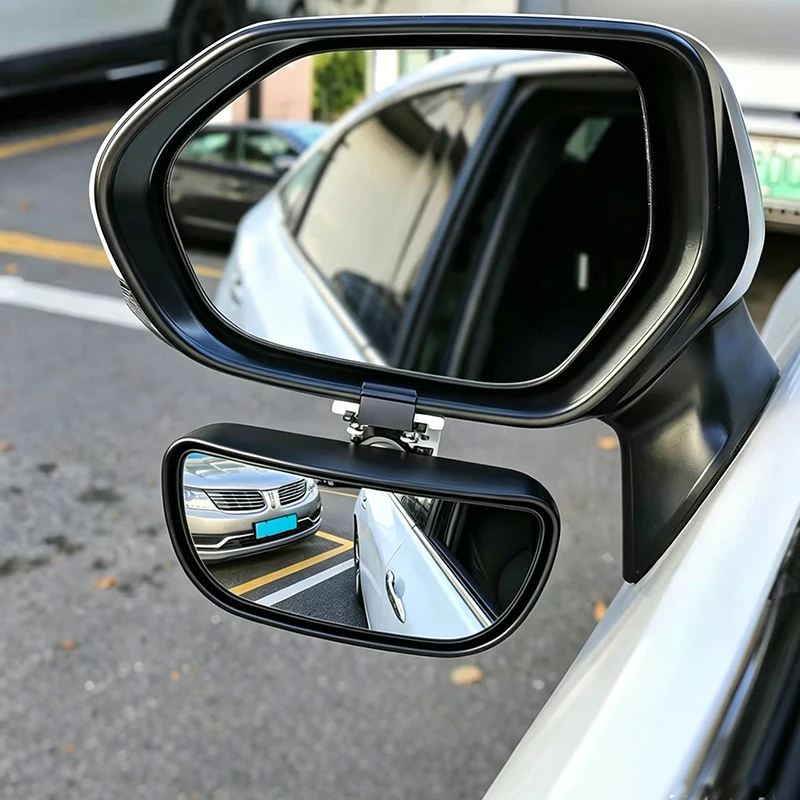Auto-Rückfahrspiegel mit Weitwinkel-Hilfsspiegel für Toter Winkel, Fahrlehrerspiegel – Detail 5