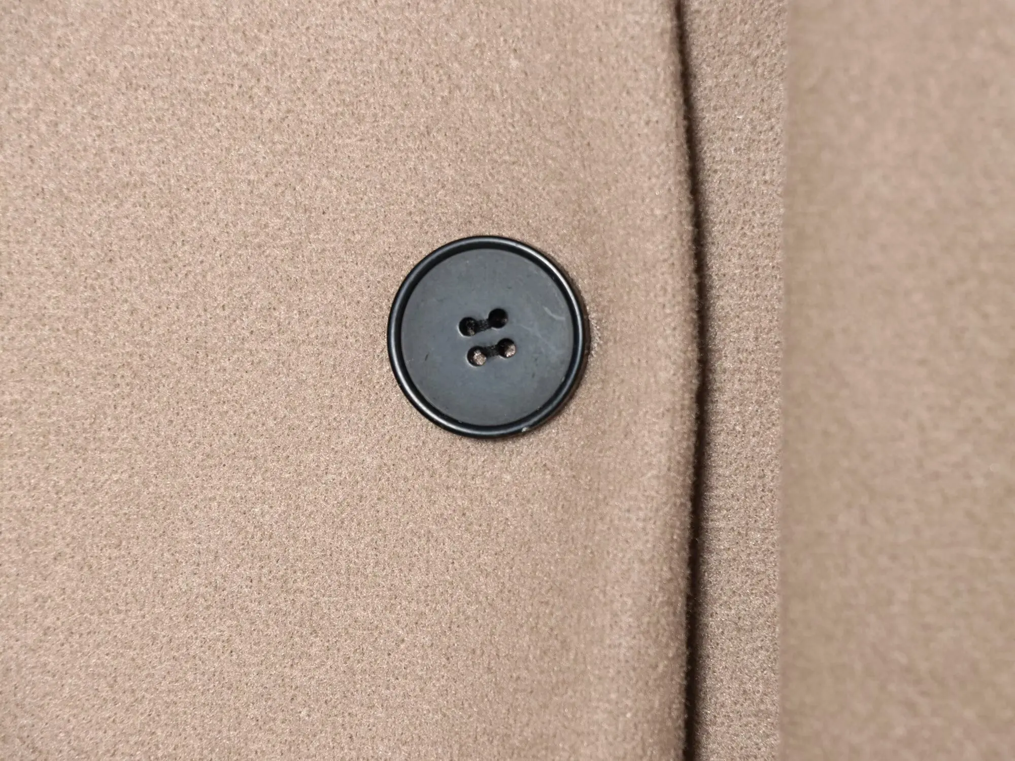 BSAY Französischer Minimalistischer Damenmantel mit einteiligem Schal-Kragen, Rundhalsausschnitt, einreihig, mit Taschen, für den Alltag im Herbst und auf Reisen. – Detail 24