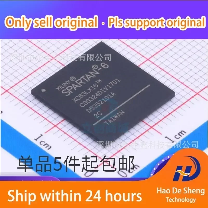

1 шт./лот XC6SLX16-2CSG324C FPGA324 Logic IC SPARTAN-6, новый, оригинальный, в наличии