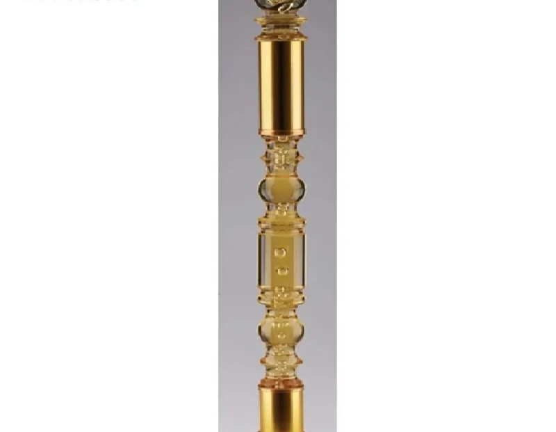 Acrylic Crystal Handrail Railing Stair Balustrade Rail Post Acrylic Baluster for Stair Railings