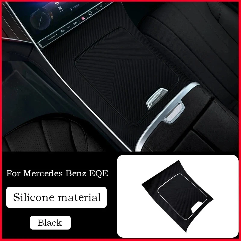 

For Mercedes-Benz EQE 300 350 500 Class X294 modified center control panel sticker Leather