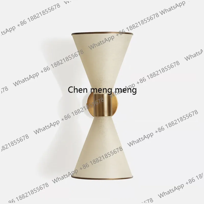 

French background wall wall lamp American retro living room bedroom bedside lamp hotel homestay wall lamp