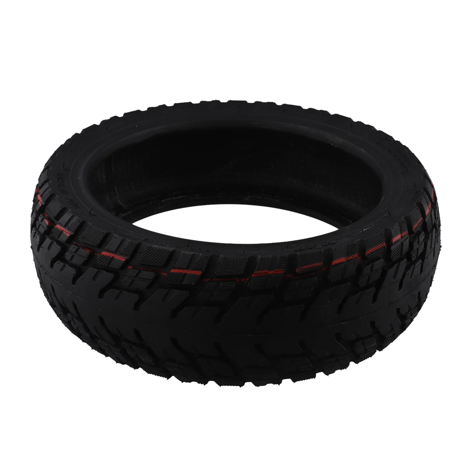

Scooter Tire Lightweight Off-road Outer Tire P100S Replacement Rubber Spare Parts Wear-resistant 10.5*2.75 Black Equipment