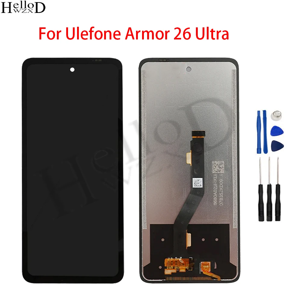 

100% Tested For Ulefone Armor 26 Ultra LCD Touch Screen Full Display Screen Display Assembly Replacement +Tools