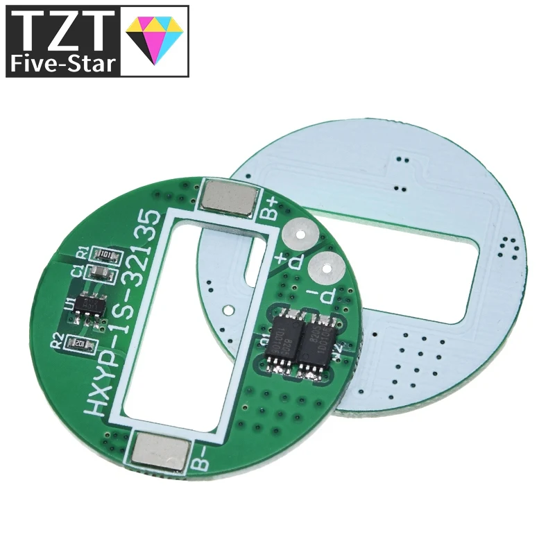 1S 5A 3.65V LiFePO4 Battery Charge Protection Board 18650 32650 Battery Packs LiFePO4 PCB With Temperature Protection