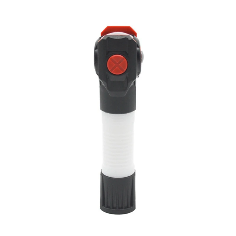 Luce da campeggio ricaricabile Abs torcia impermeabile proiettore torcia abbagliante rotante multiuso