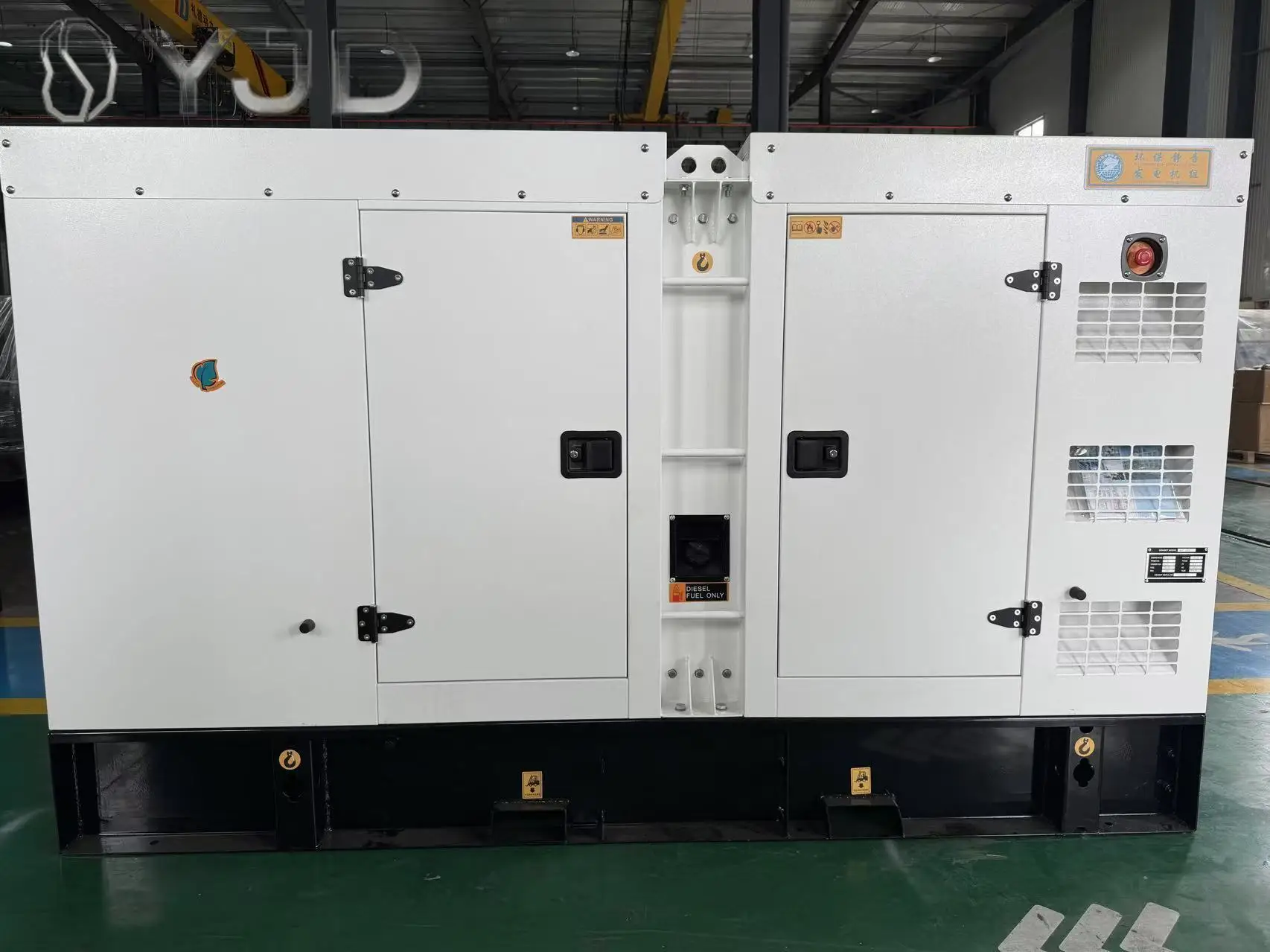 DYJD KC600GF Industrial Silent Diesel Generator 100-600KVA for for Engine Leroy Somer Alternator 1800 RPM Trailer