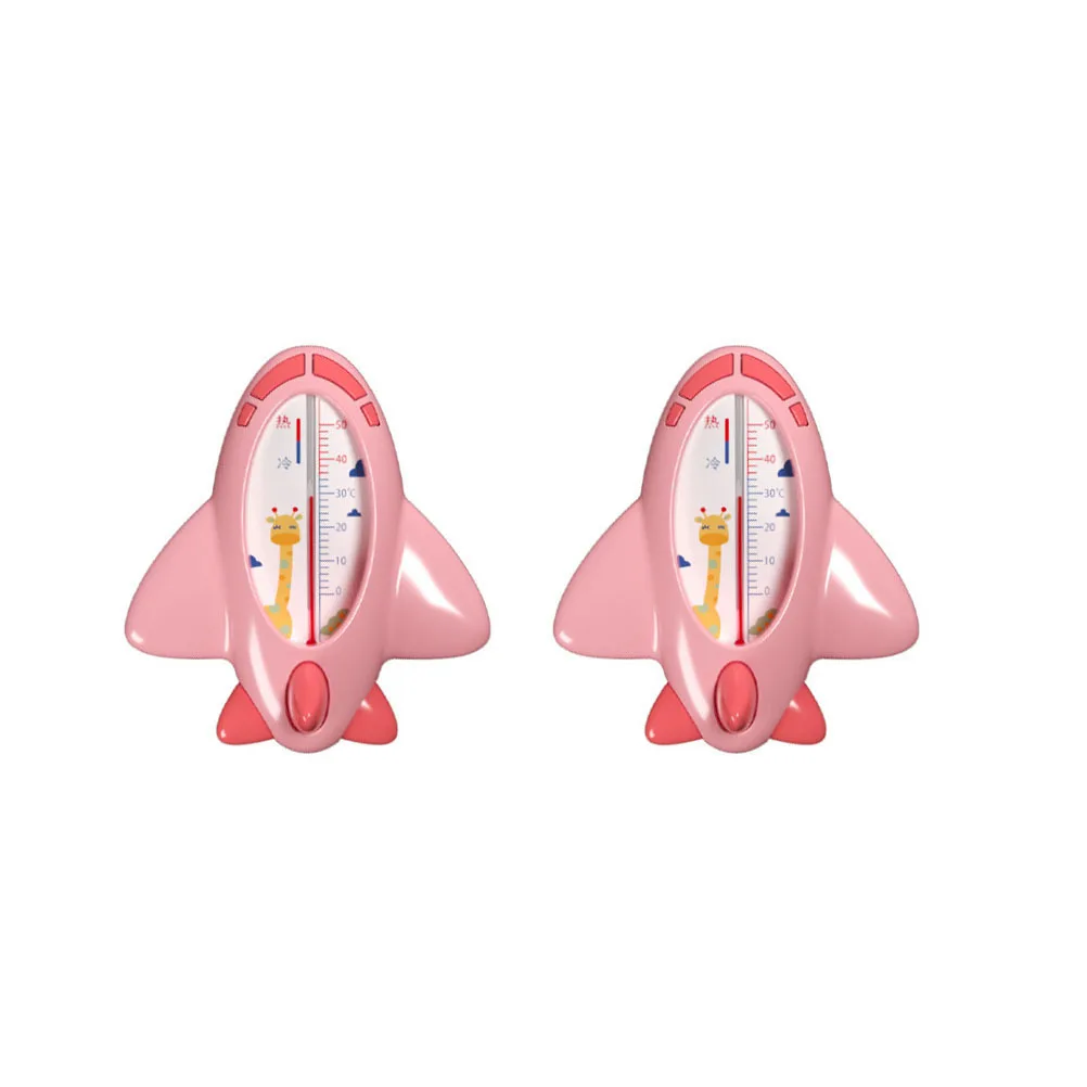 

2Pcs Adorable Shape Bathing Water Thermometer Waterproof Baby Bath Temperature Sensor for Tub Swimming Pool Spa Comfort