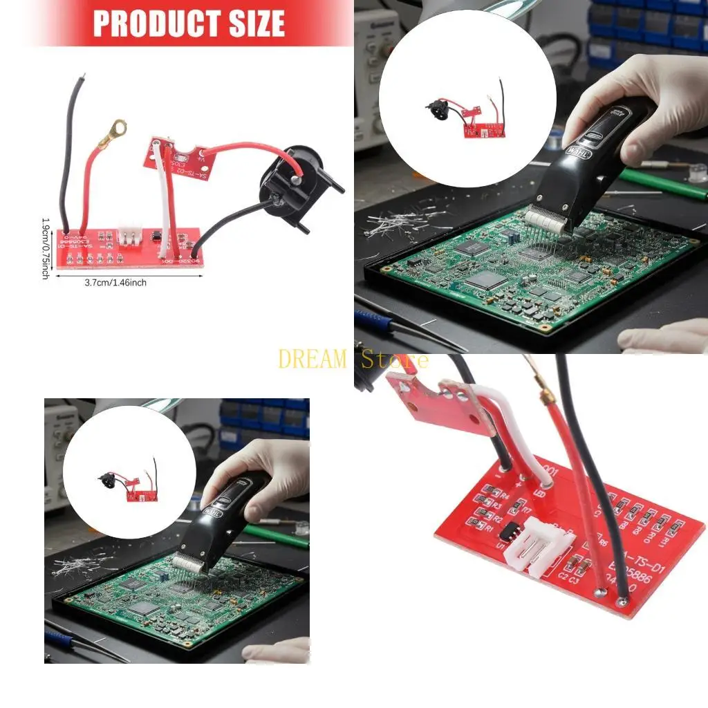 لوحة دوائر من الدرجة الاحترافية لمقصات الشعر 8148، توافق سلس مع تقليل الحرارة، أفضل مبيعات