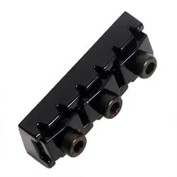 1pcs 43mm Guitar Locking Lock Nut Guitar Parts With Wrench Used With Tremolo Top Mount Design Instruments Accessories Black