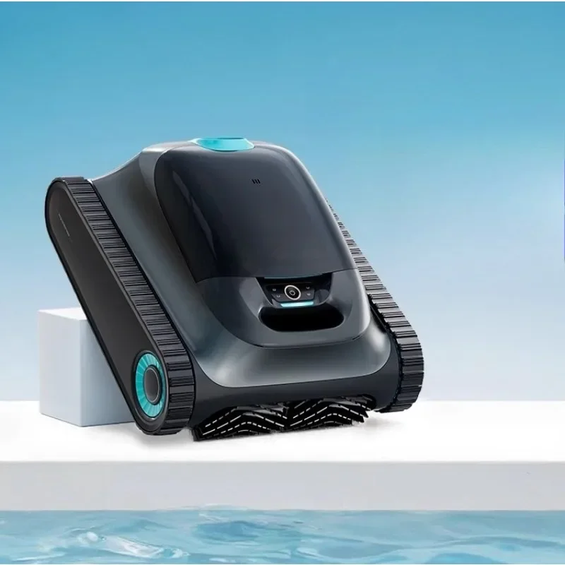 Floating object collector pool cleaning robot landscape fish pond garbage solar skimmer