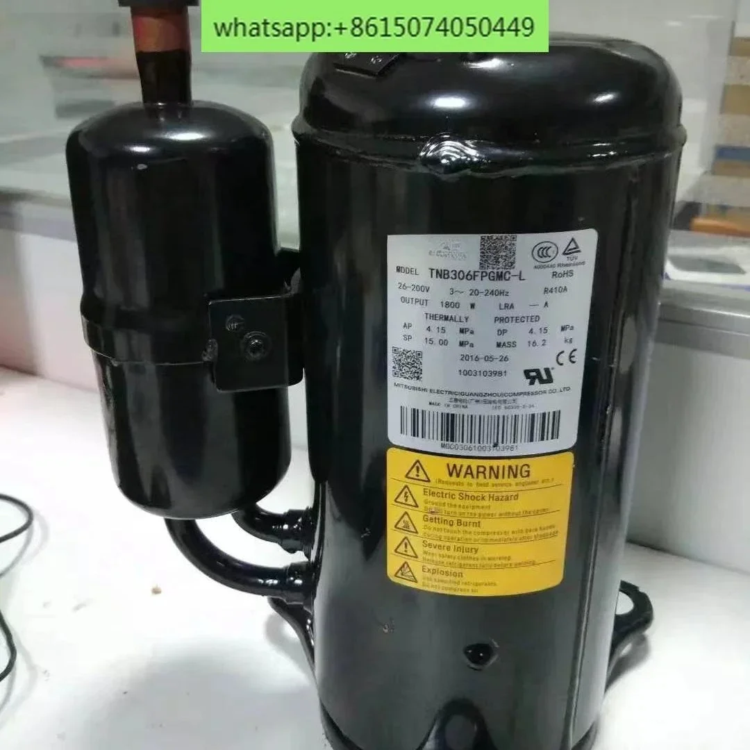 

TNB306FPGM Инверторный холодильный компрессор для кондиционирования воздуха TNB306FPGMC TNB306FPGMC-L