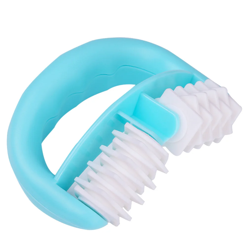 

Plastic Blue Mitt Roller Massager Rectangular Durable ABS PP Tpe Body Massage Tool Reduces Neck Pain Mitt Massager