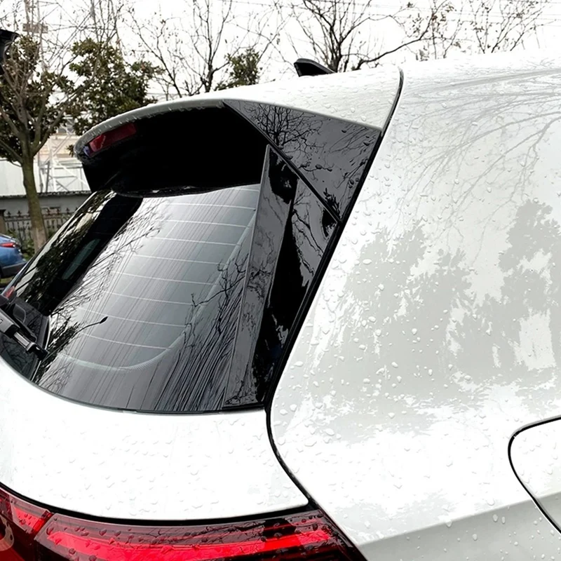 Rear Wing Spoiler Rear Window Glass Spoiler Side Wing Spoiler Automobile For VW Golf 8 MK8 2020-2022