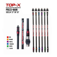 Topoint Stabilizer set PR633 Archery Balance Combo 30/10/5inch/V-Bar /Ball Counterweight For Compound Bow Shooting