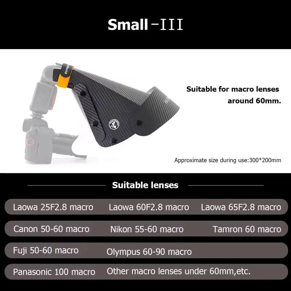 Guage Universal Hoof Cover Flash Diffuser Softbox Speedlight Reflector Snoot Camera Accessories for Macro Lens Shooting image 3