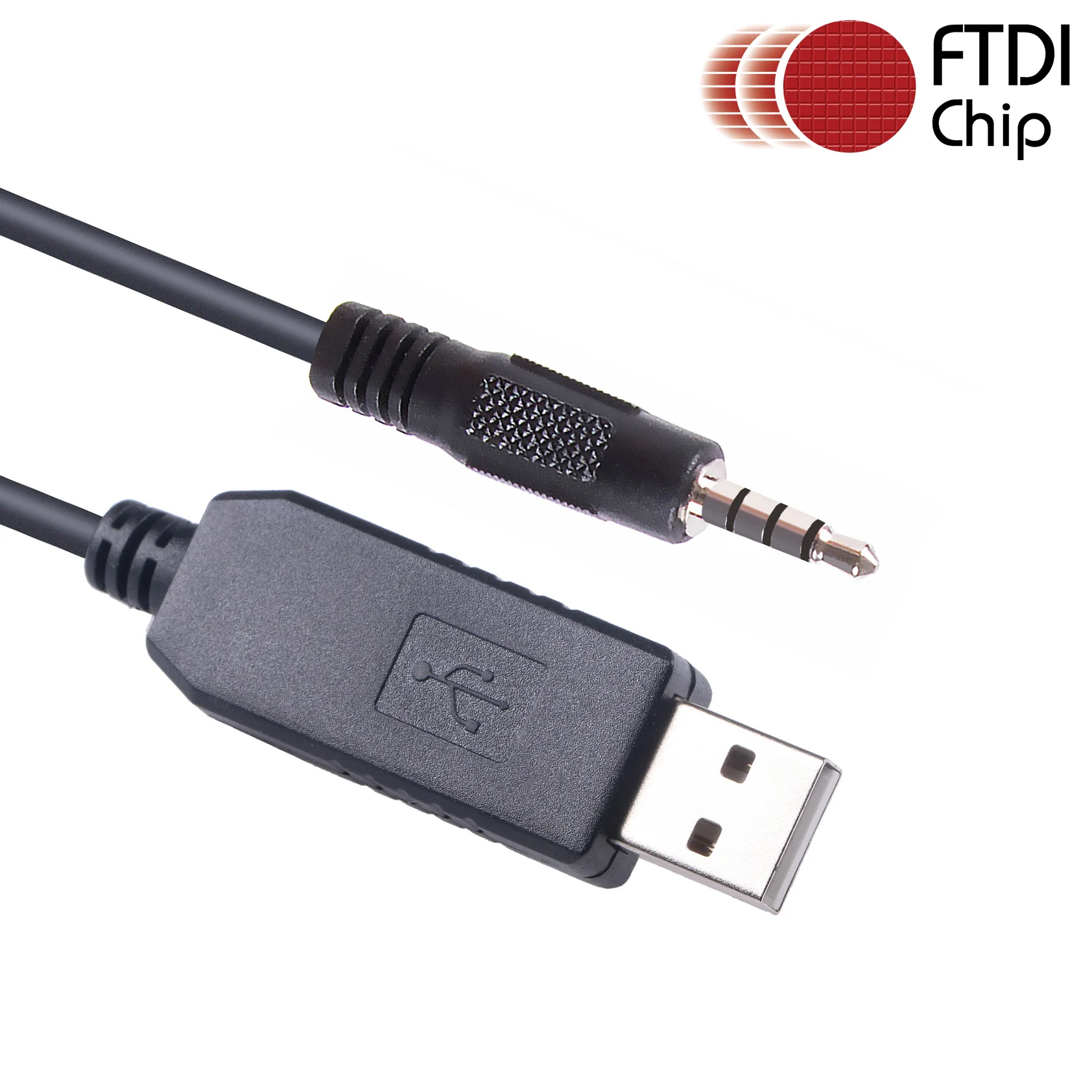 USB Programming Cable for Vertex VX-261 VX-264 VX-350 VX-351 VX-354 CT-106 USB Uart TTL to 3.5mm TRRS Audio Jack AJ Plug  FTDI