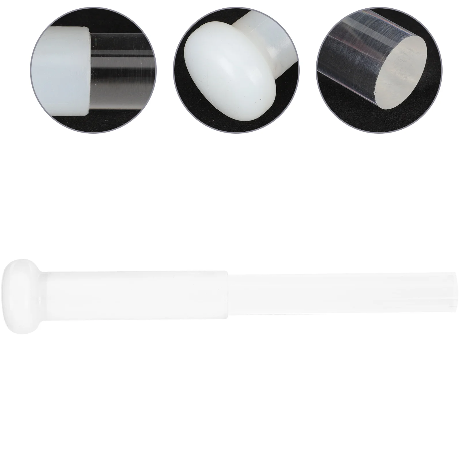 

Prayer Bowl Crystal Knocking Rod Chakra Rain Drum Transparent Acrylic Sound Stick