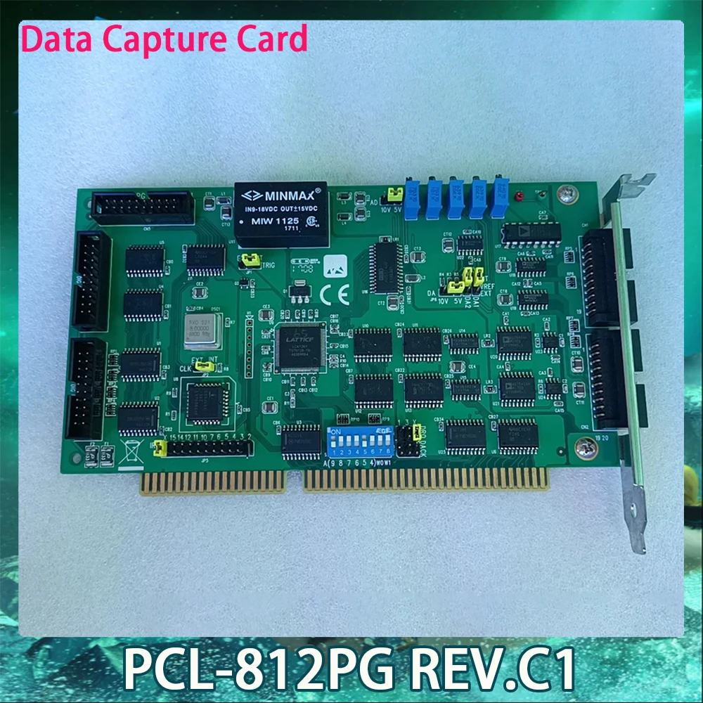 PCL-812PG บัตรจับข้อมูล C1สำหรับการ์ดควบคุมอุตสาหกรรม Advantech