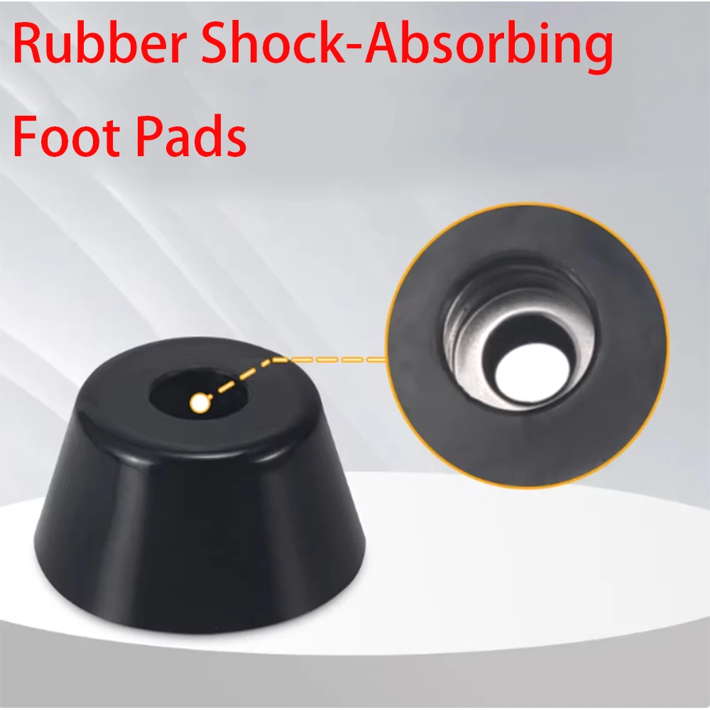 8-50Pcs Environmentally Friendly Rubber Shock-Absorbing Foot Pads Chair Floor Protector Non-Slip Furniture Feet Table Leg Cover