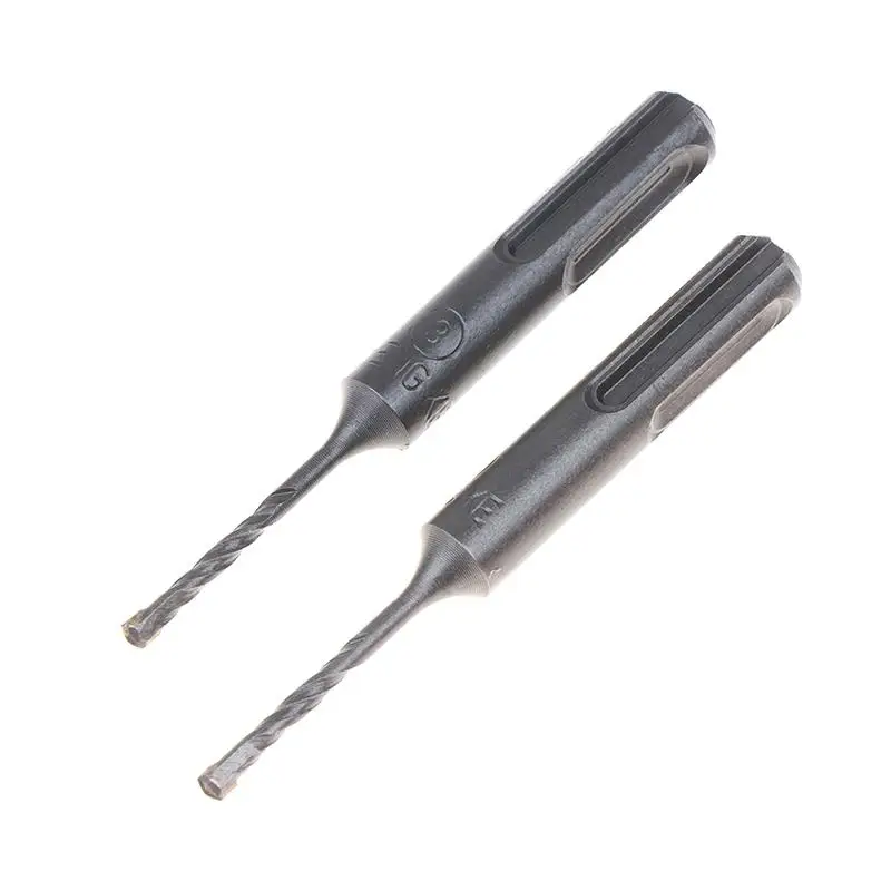 2/4/10 Stück 3mm Beton-SDS-Plus-Bohrer 85mm Schneidwerkzeuge Elektrischer Hammerbohrer Kreuzspitzen Rundes Schaftstück – Detail 5