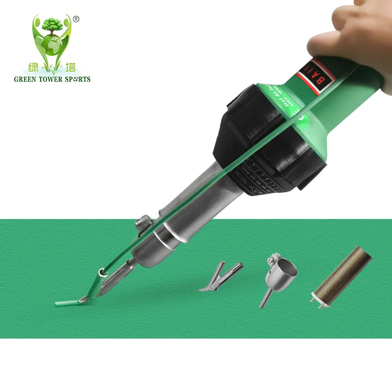 Plastic Welder Heat Gun PVC Vinyl Flooring Welding Tool Hot Gas Pistol Kit Set  Hot air Gun for Plastic Welding