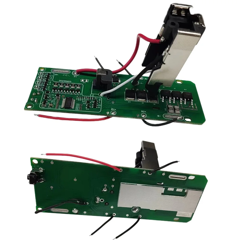 Imagem -02 - Bateria Li-ion Proteção de Carregamento Circuito Substituição Pcb para Ryobi 18v P108 Rb18l40 Multímetro para Ferramenta Aérea