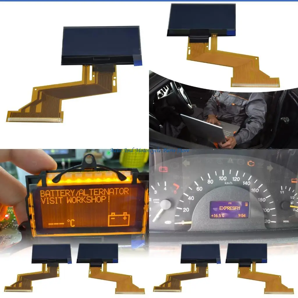 Shock Resistant Clear LCD Speedometer Instrument Panel Designed Specifically For VITO W639 Enhancing Driving Experience