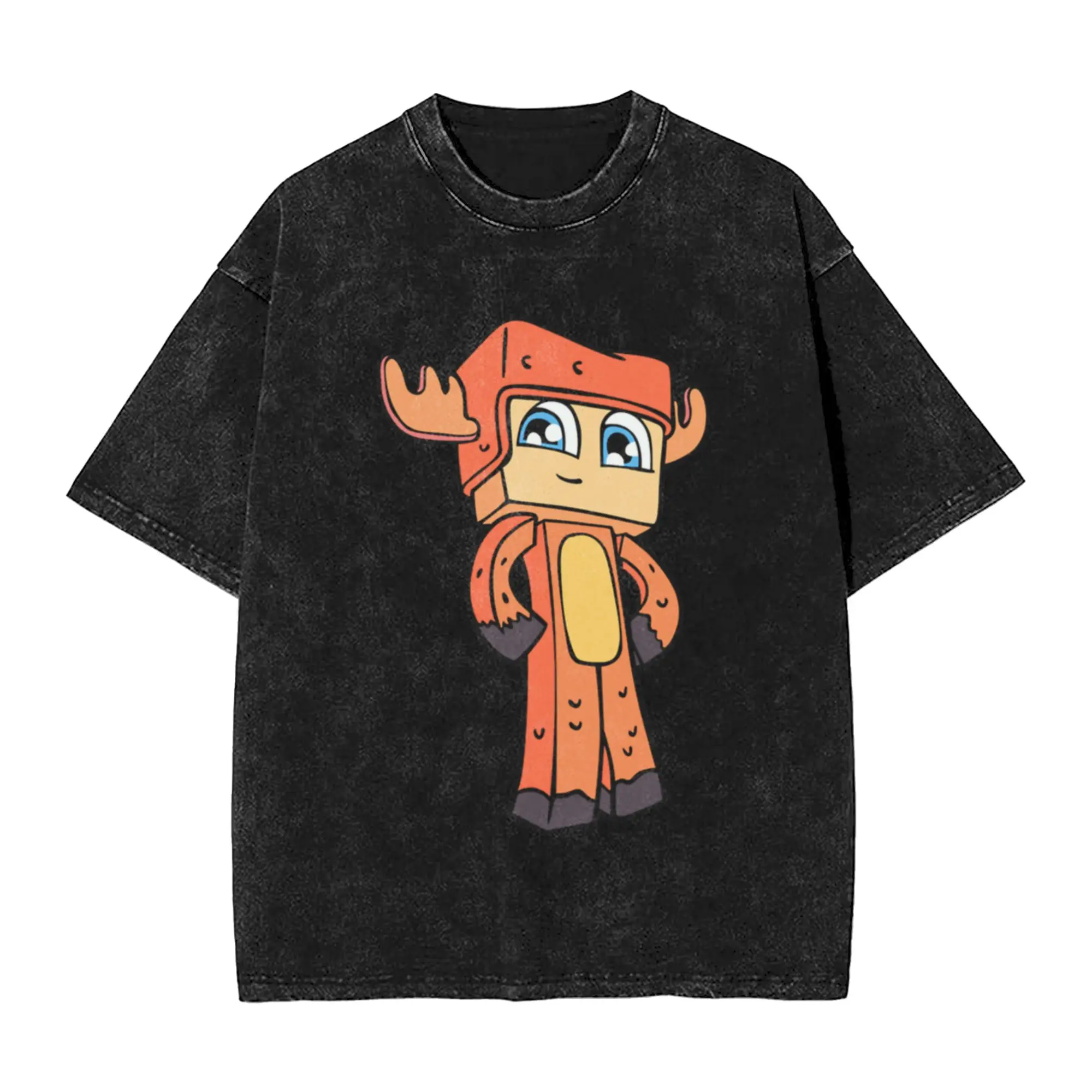 Moose Gaming s Gift For Fans  For Men and Women  Unique Cool A T-Shirt Oversized Short Sleeve Men's Women's Cotton Tees Tops
