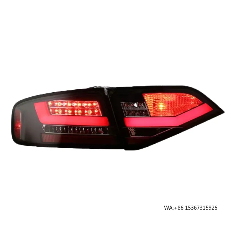 

Стайлинг автомобиля A4 B8 Задний фонарь 2009-2012 A4L Светоизлучающий диод Задний фонарь DRL Тормозной сигнал Реверсивные автозапчасти